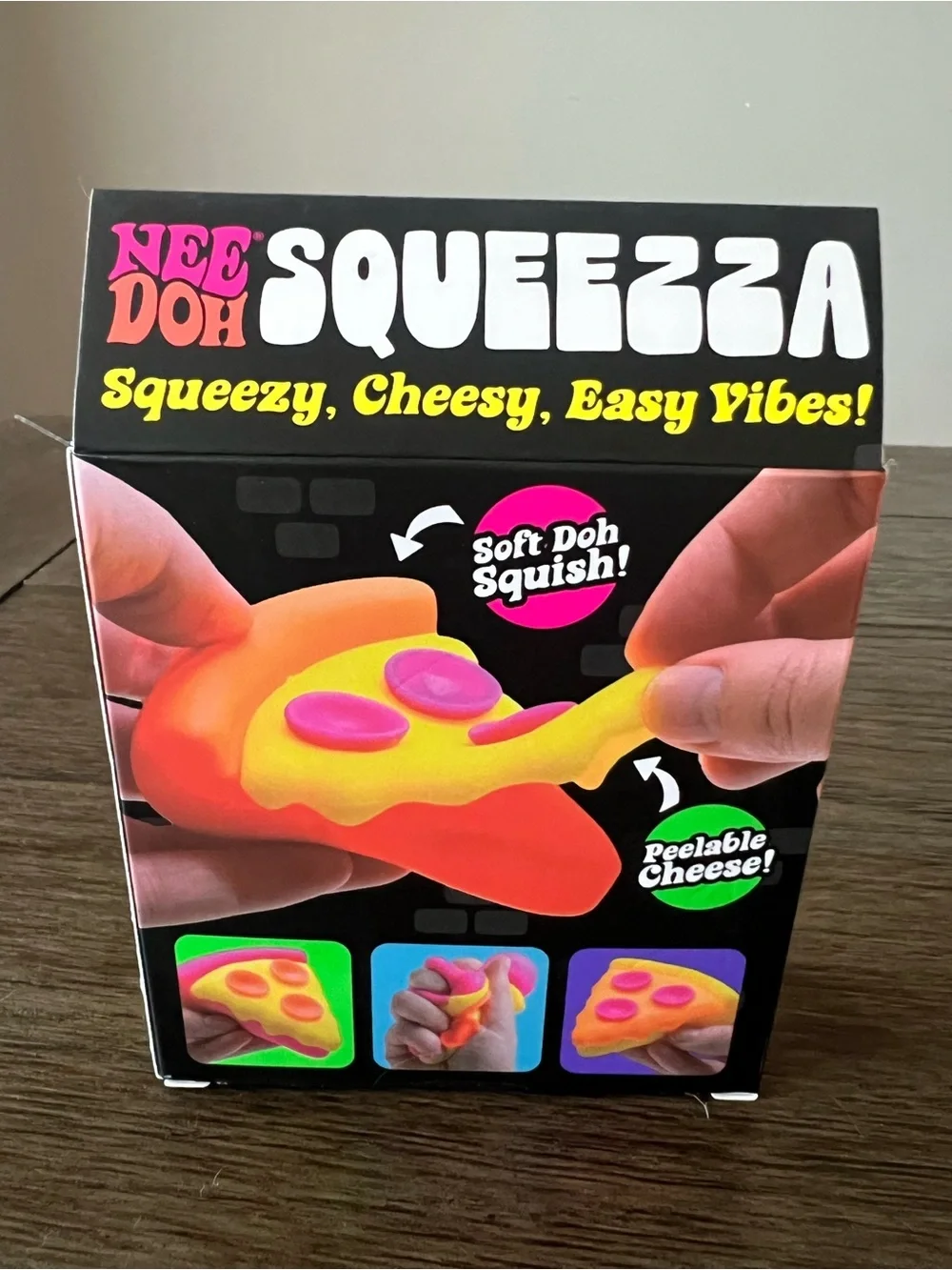 AUTHENTIC Schylling NeeDoh -SQUEEZZA (yellow crust)